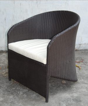 Havana armchair, synthetic rattan, 83x69x66