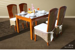 Palm dining set
