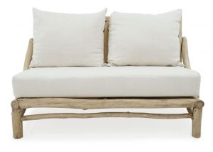 Aksa 2 seaters teak branch furniture