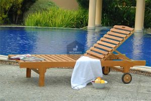 Bahamas Sunbed Loungers Wooden
