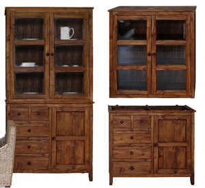 Becky up low wooden cabinet