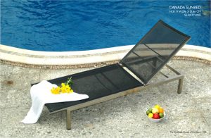 Canada Sunbed Stainless Steel Lounger Outdoor Furniture
