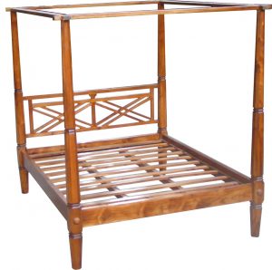 Java bed with canopy