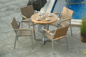 Phoenix Synthetic Dining Arm Set