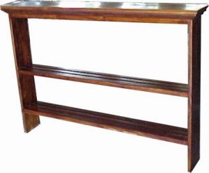 Gijon wooden book rack
