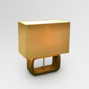 Fille Teak Table Lamp