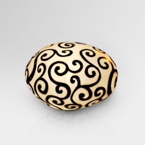 Flora Stone Floor Lamp Large