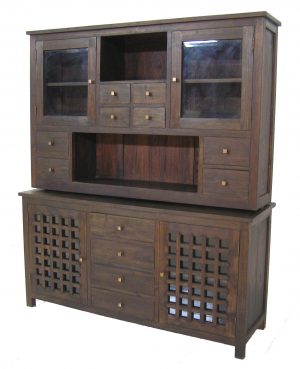 Galery wooden cabinet