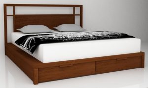 Sulawesi wooden bed