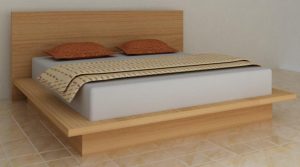 Borneo wooden bed