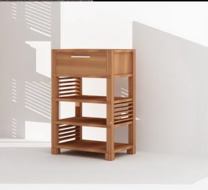 Cadiz wooden book rack