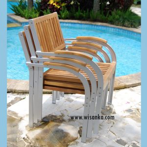 Jacko Stacking Arm Chair