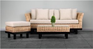 Jawa Rattan Living Set