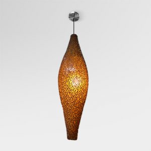 Peach Pola Hanging Lamp