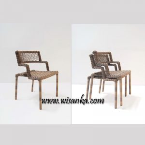 Eden Stacking Arm Chair