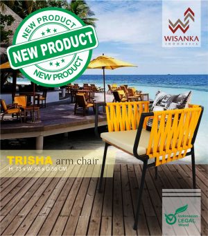 TRISHA arm chair furniture