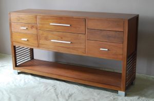 Venice wooden console table