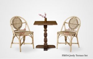 Jordy Rattan Terrace Set