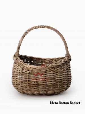 Meta Rattan Basket