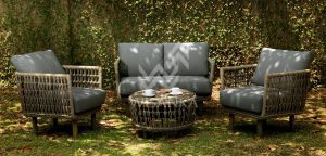 synthetic rattan furniture supplier for hotel